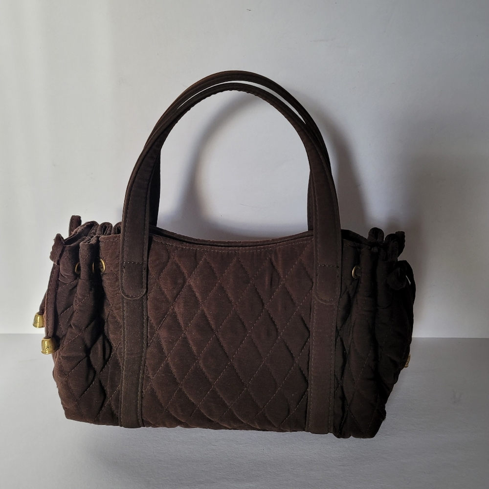 Vera Bradley Quilted Brown Handbag